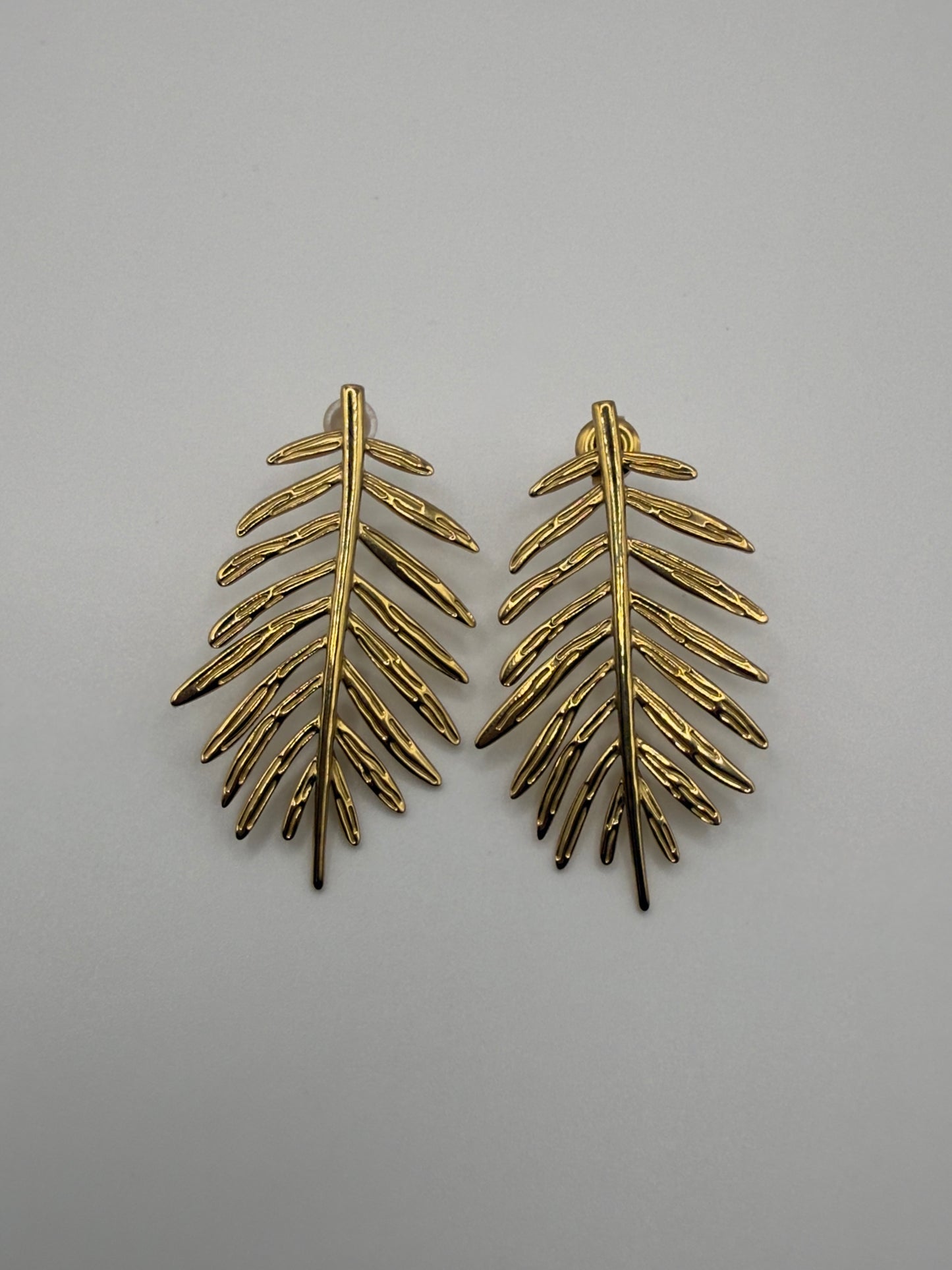 Leaf Stud Earrings