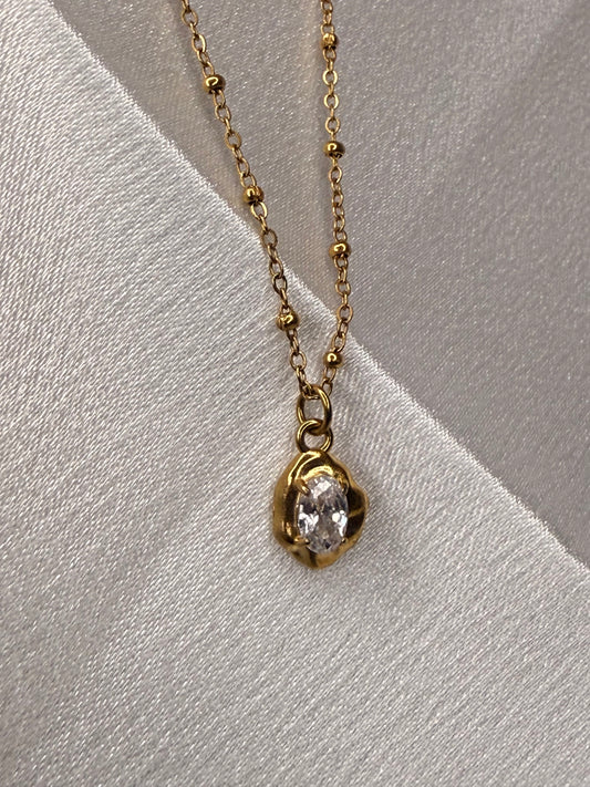 Seed Pendant Necklace