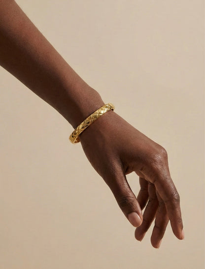 The Quilted Bangle