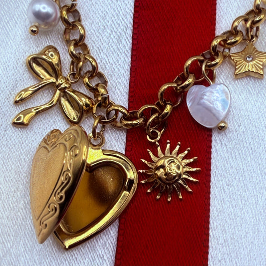 With Love Locket Bracelet